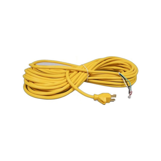 Heavy Duty Commercial Power Cord - 50 Foot - 18/3 - Yellow