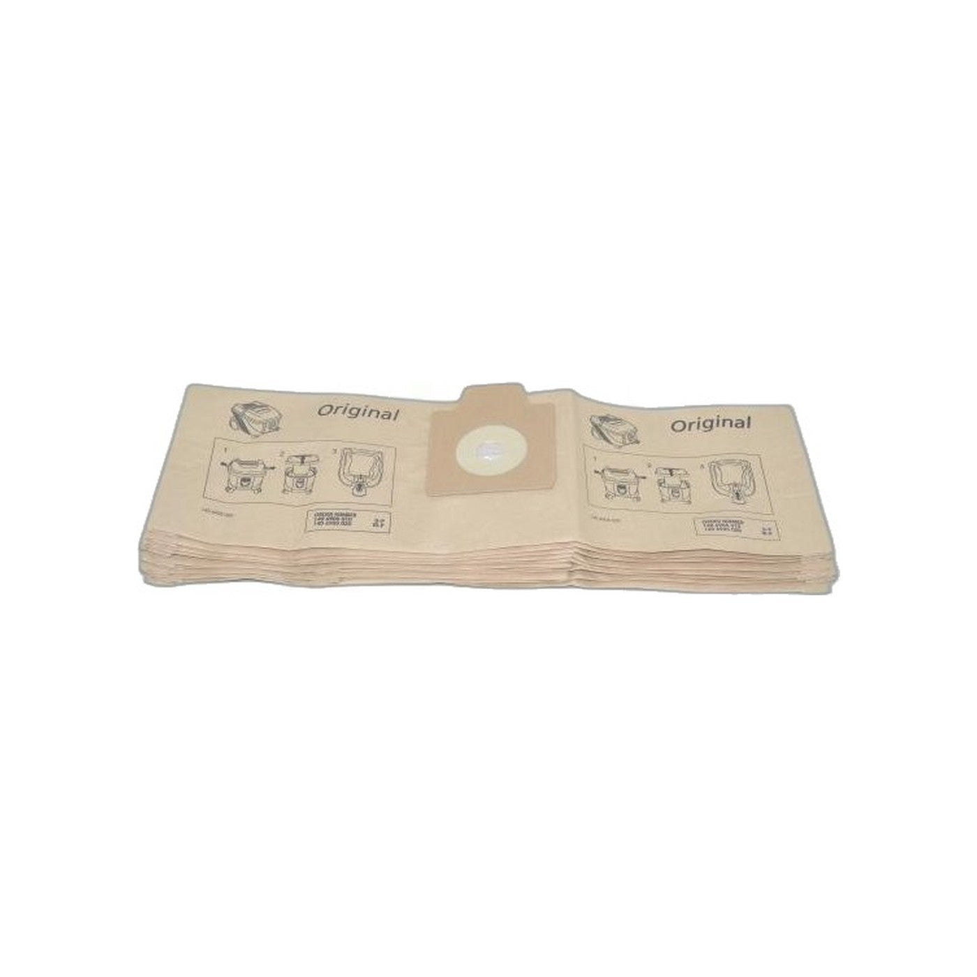 Canister Paper Bags - Euro Clean UZ932 / UZ934 (10-Pack)