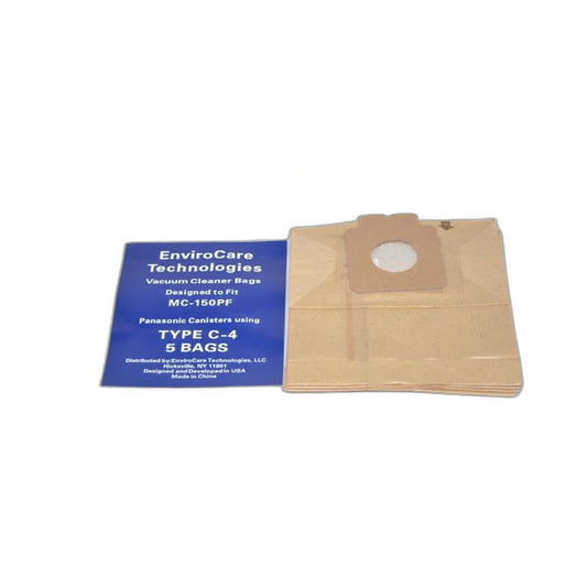Canister Paper Bags - Panasonic C-4 (5-Pack)