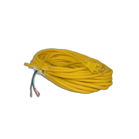 Yellow Power Cord 40' 18/3 - Carpet Pro CPU Commercial