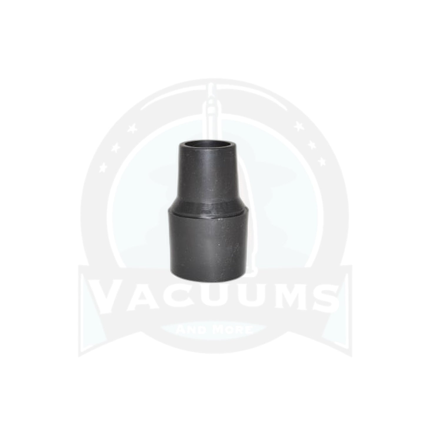 Reducing Hose Cuff - Black, 1-1/2" to 1-1/4", All Plastic - Vacuums and More