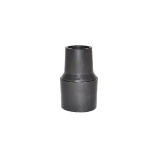 Reducing Hose Cuff - Black, 1-1/2" to 1-1/4", All Plastic