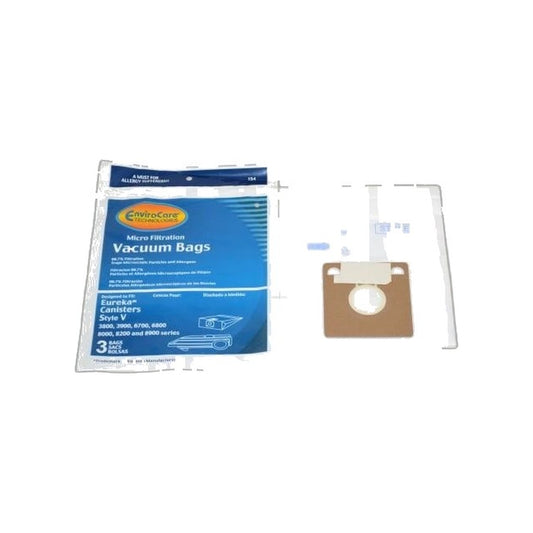 Eureka V Canister Micro Paper Bags - 3 Pack