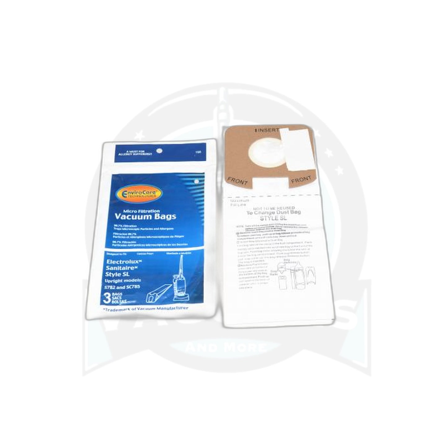 Eureka Sl Upright Micro Paper Bags - 3 Pack - Eureka
