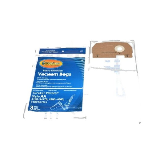 Eureka Aa Upright Micro Paper Bags - 3 Pack