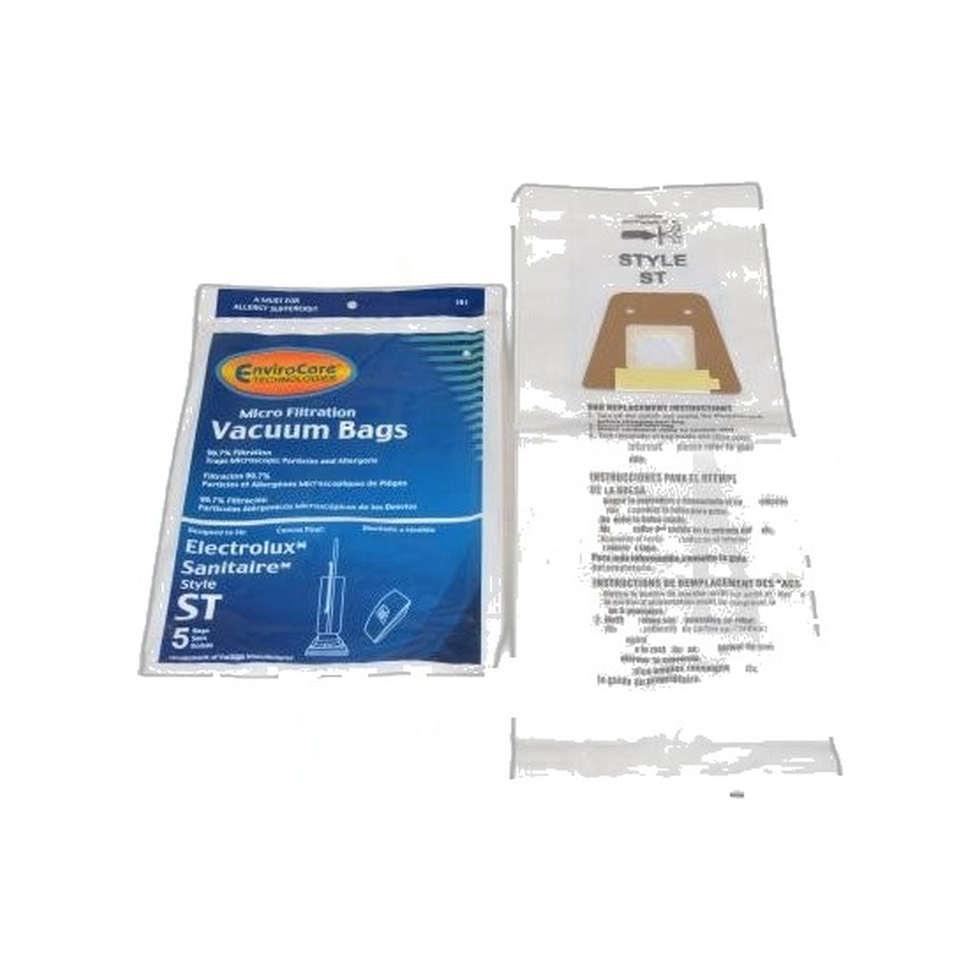 Eureka St Micro Upright Paper Bags - 5 Pack