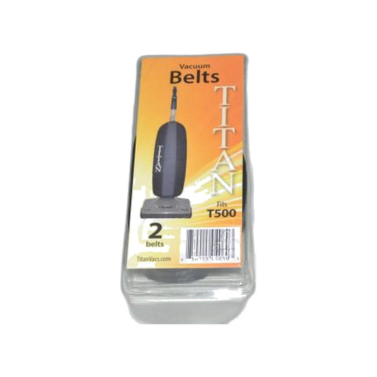 Titan T500 Cordless Upright Vacuum Flat Belt 2-Pack