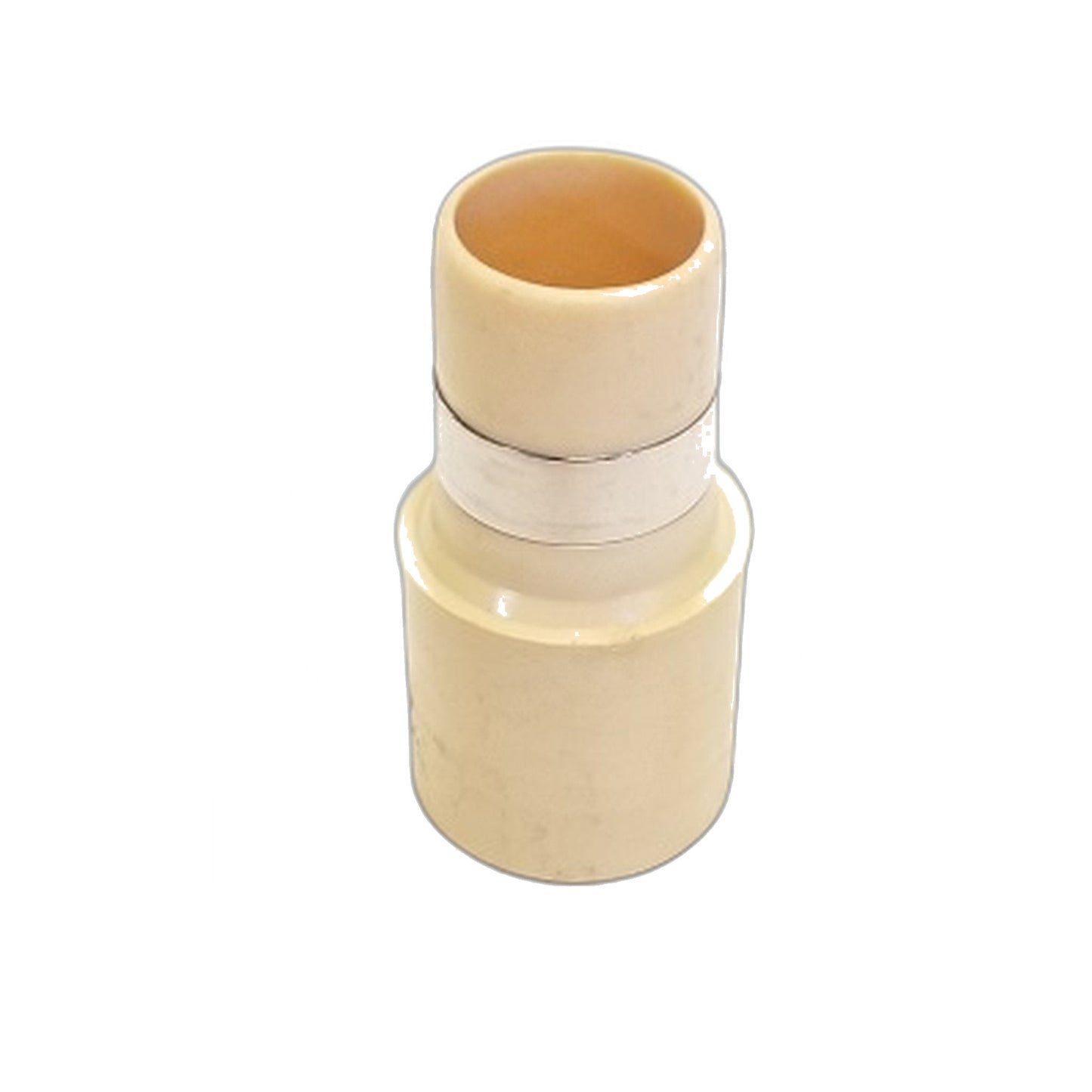 1-3/8" Metal-Banded CV Cuff, Ivory/Beige, for Crushproof Hoses