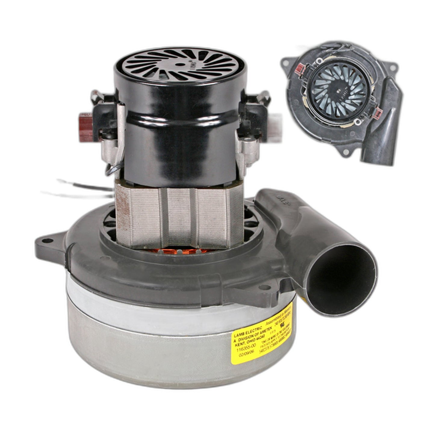 Lamb Ametek 116355 Central Vacuum Motor (220-240 Volt)