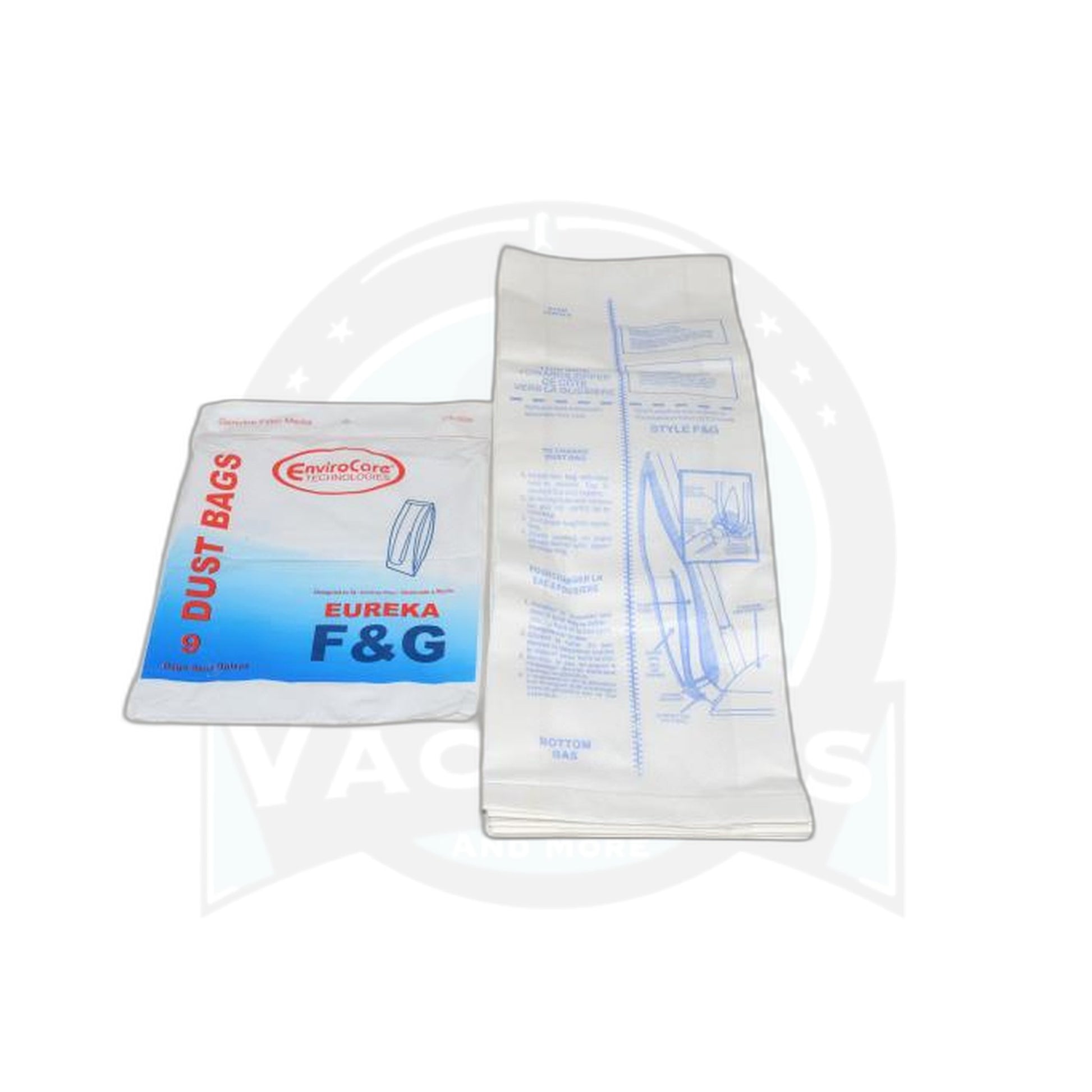 Eureka F&G Upright Paper Bags - 9 Pack, 2-Ply - Eureka