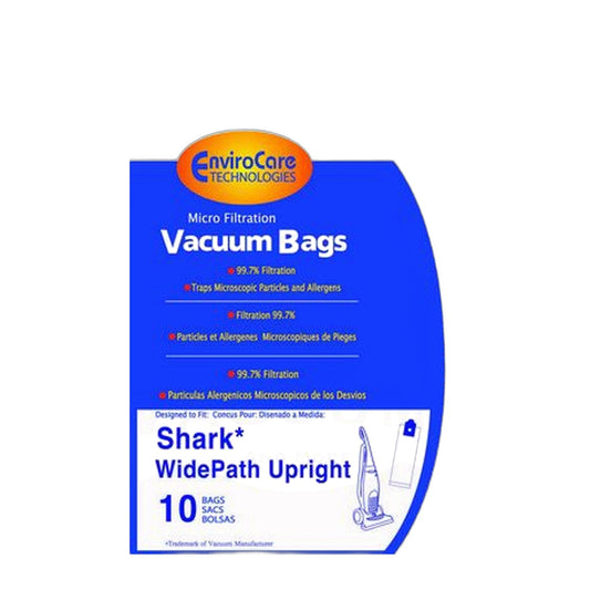 Shark EuroPro Widepath Micro-Lined Paper Bags 10-Pack