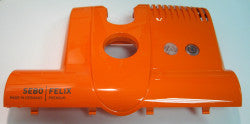 Power Head Cover, for ET-1, with FELIX print for Fun (orange) - SEBO