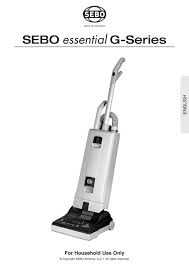 SEBO Air Channel Cover - Windsor S12 Commercial - SEBO