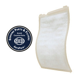 SEBO Exhaust Filter - G Series / Windsor Sensor S, XP and SR Models - SEBO