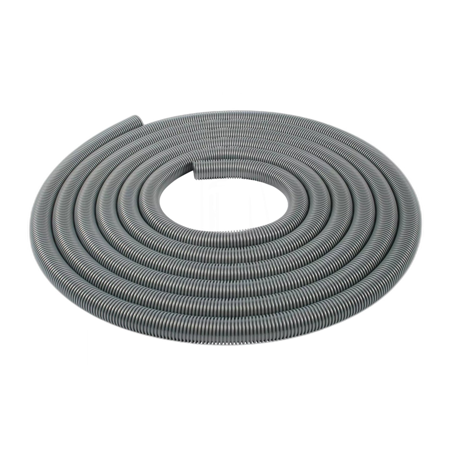 50' x 1-3/8" Crushproof Central Vacuum Hose, Silver