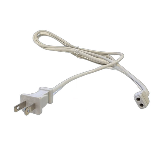 Dual-Voltage Central Vacuum Pigtail Cord, White (Desco Hose Fit)