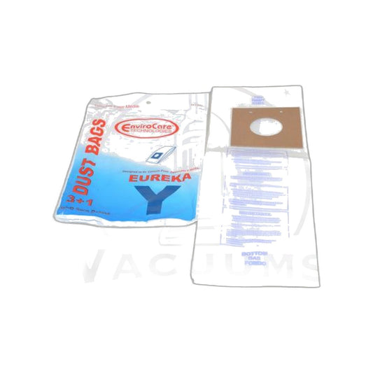 Eureka Y Excalibur Paper Bags - 3 PACK+1FILTER