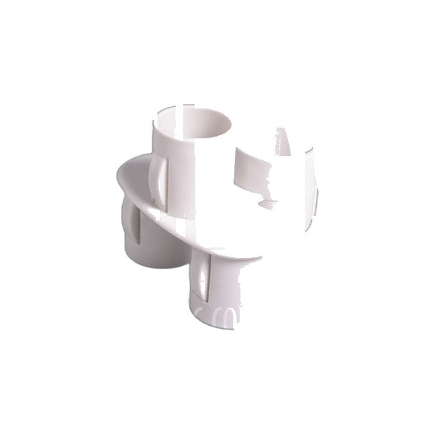 3-Piece Attachment Holder - White, Handle to Wand