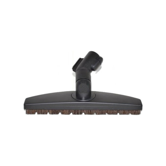 Miele Swivel Floor Brush with Button Lock - 12", Horsehair Bristle