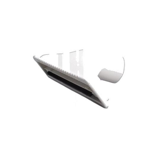 White Upholstery Nozzle with Brush Strip (Fitall)