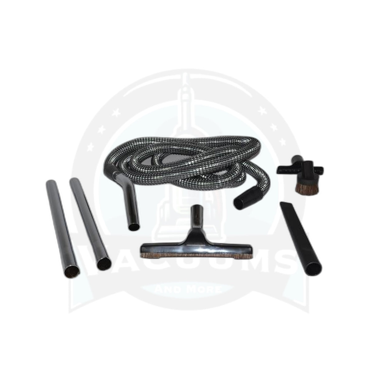 Fit All Deluxe Attachment Kit - 15 Ft Hose, Steel Wands