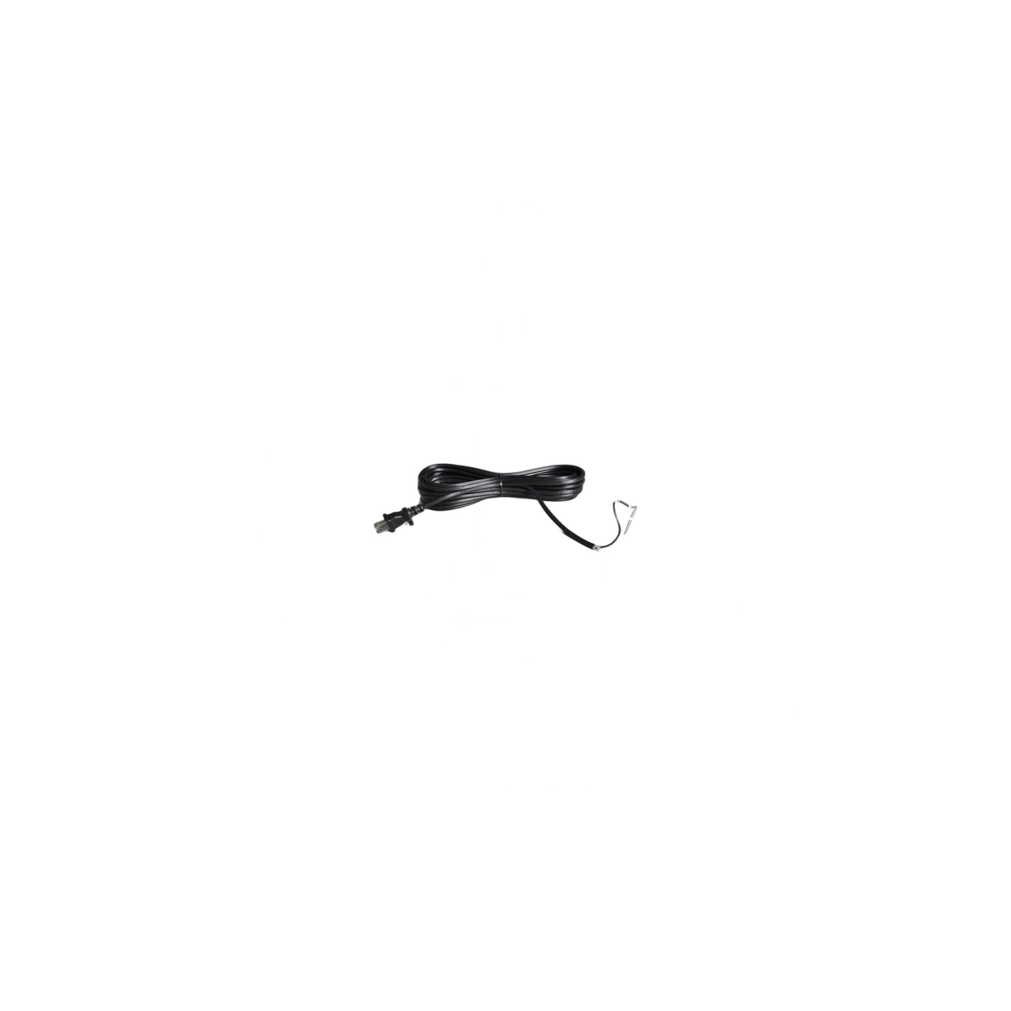 30-Foot Power Cord 17-Gauge 2-Wire with Male Plug (Fitall)
