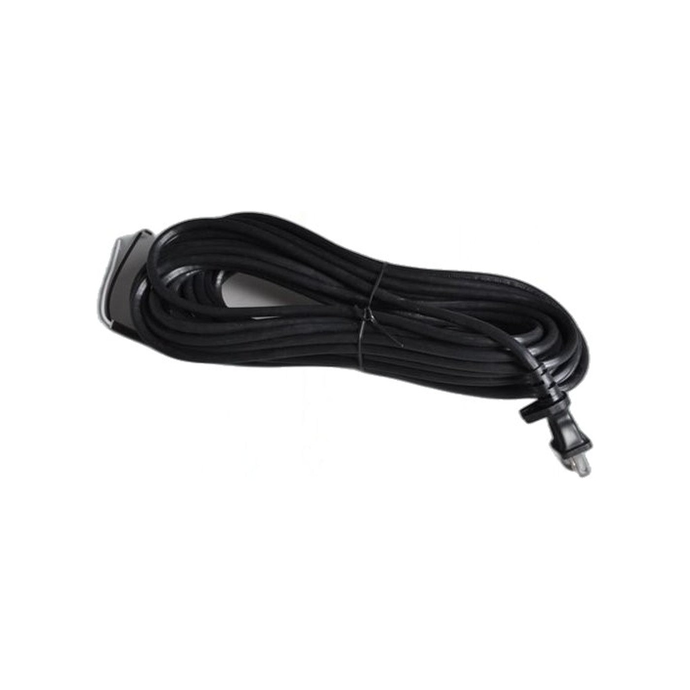 Power Cord - 40 Ft, 17/2 Black, Grip Male Plug