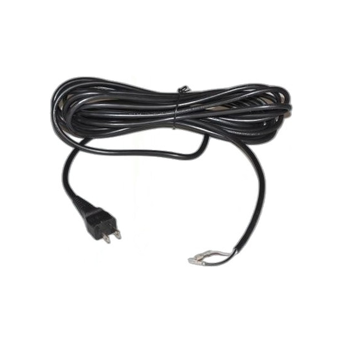 18 ft 2-Wire Soft Black Cord Reel Cord with Terminals