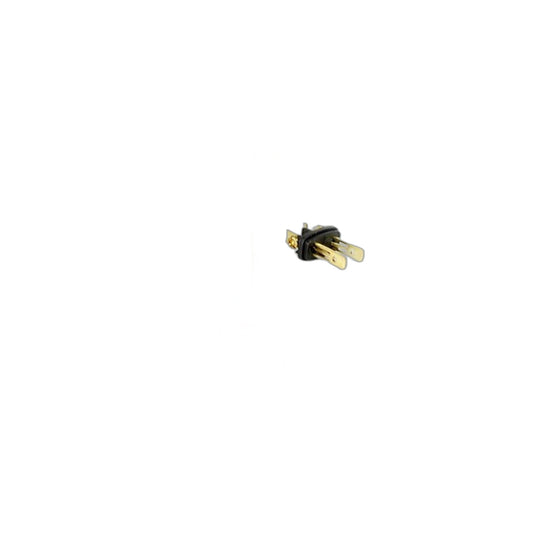 Fitall Male Plug, 2-Wire, White — Universal Vacuum Cord End