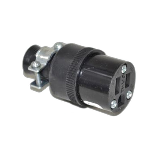 Heavy Duty Female 3-Way Plug - Commercial Vacuum Cord Repair