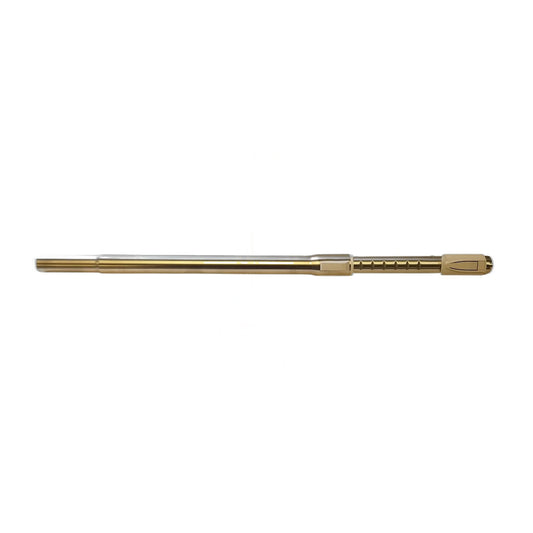 Stainless Steel 39" Telescopic Vacuum Wand, Button-Depression Sleeve