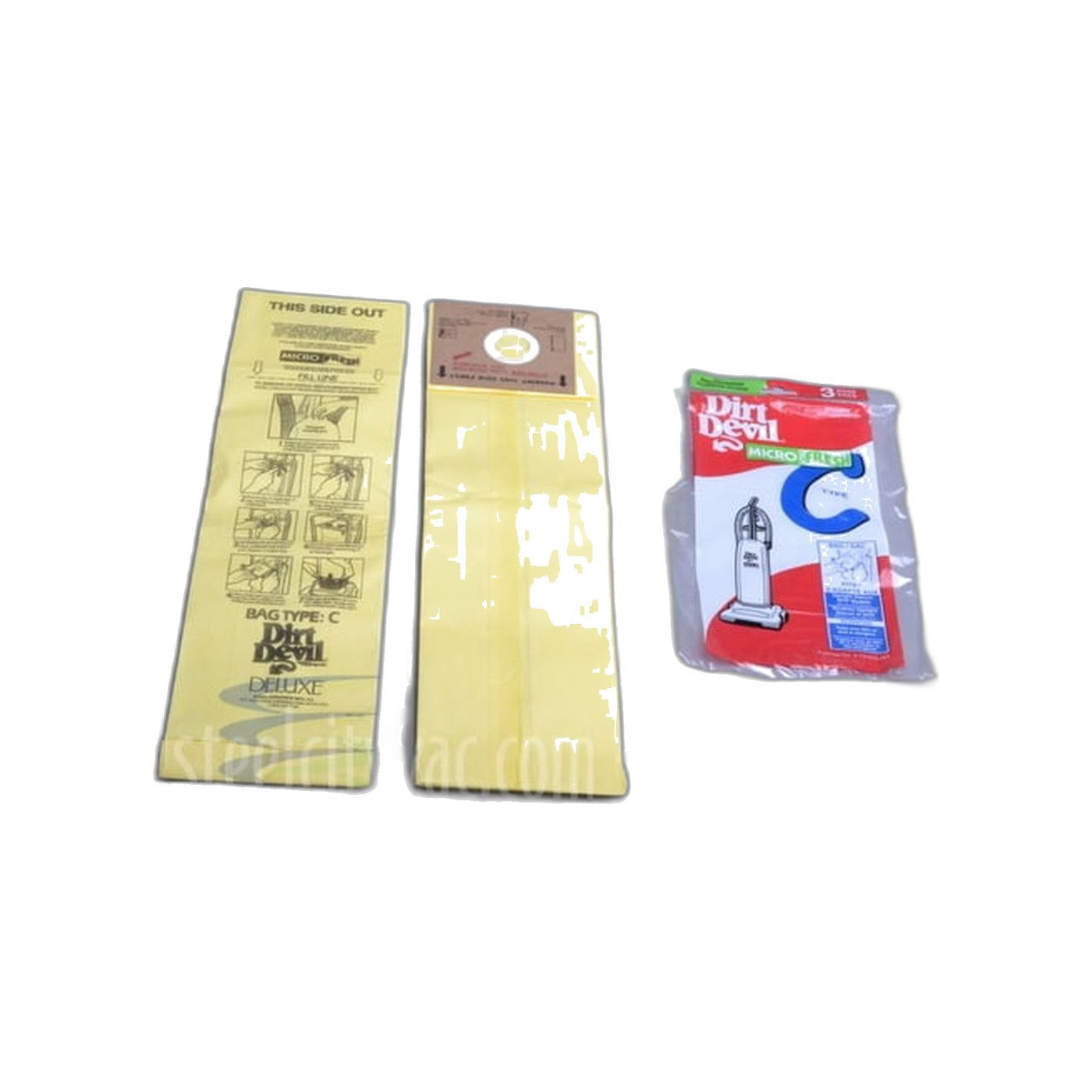 Royal/Dirt Devil Type C MicroFresh Paper Vacuum Bags (3-Pack)