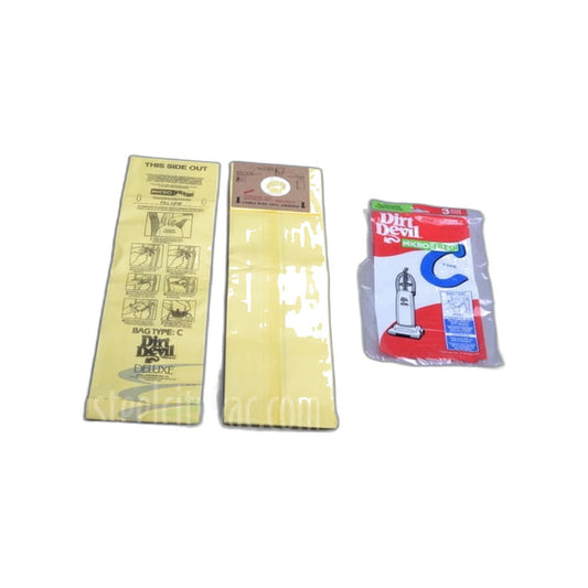 Royal/Dirt Devil Type C MicroFresh Paper Vacuum Bags (3-Pack)