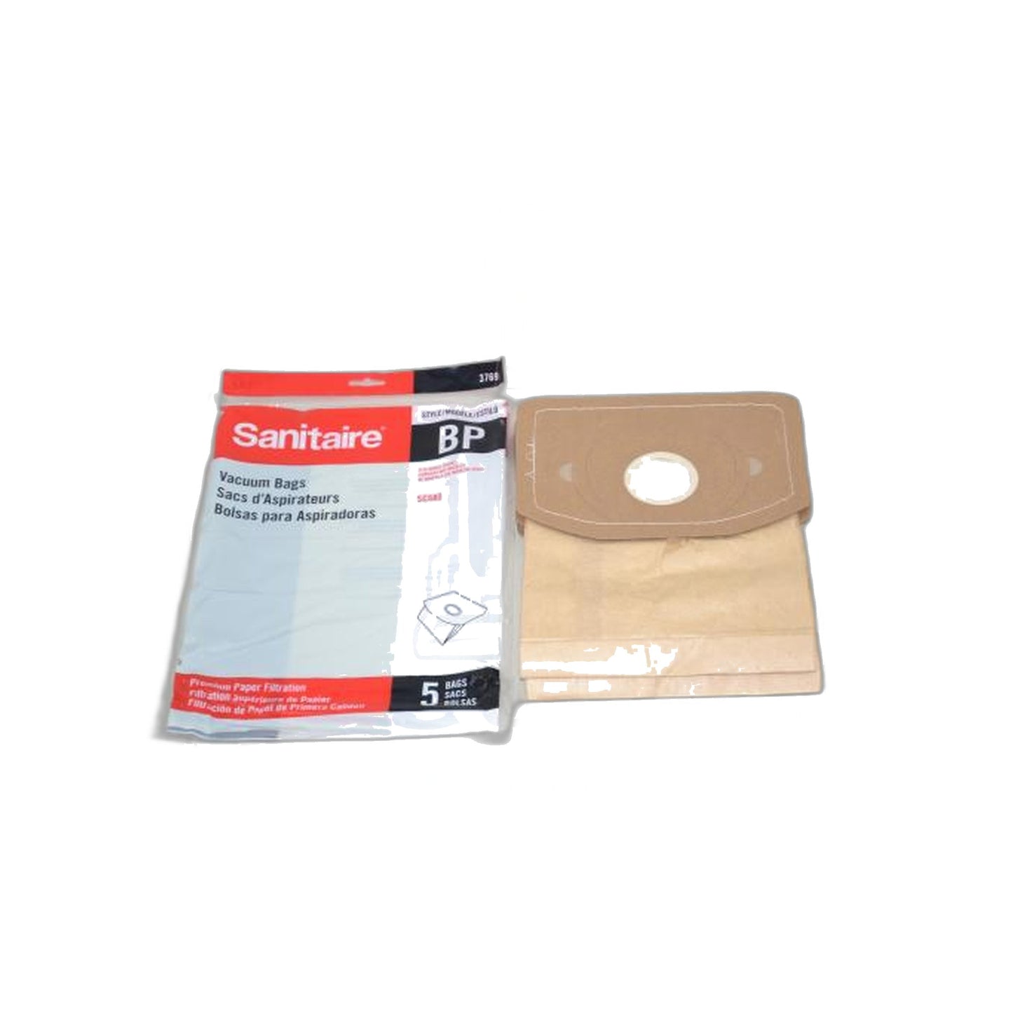 Sanitaire PAPER BAGS- Bp,5Pk,Cordless PACK PACK