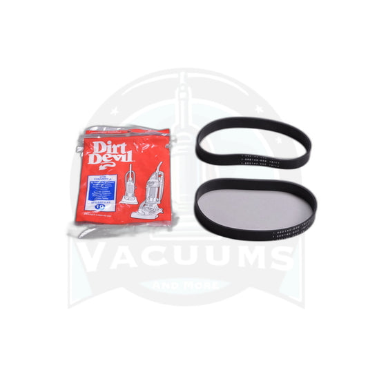 Dirt Devil Style 10 Vision Lite Belt - 2 Pack - Also Fits Vision Turbo - Dirt Devil