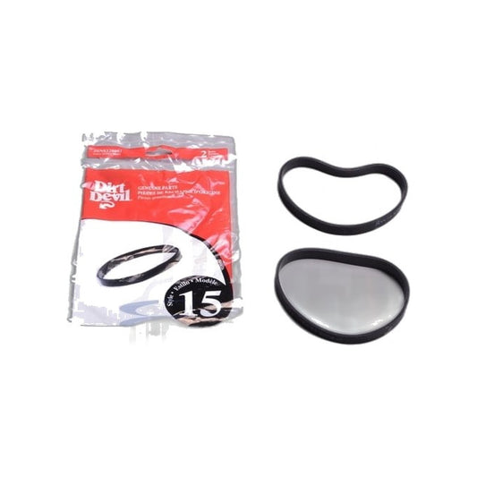 Dirt Devil Upright Style 15 Belt - 2 Pack