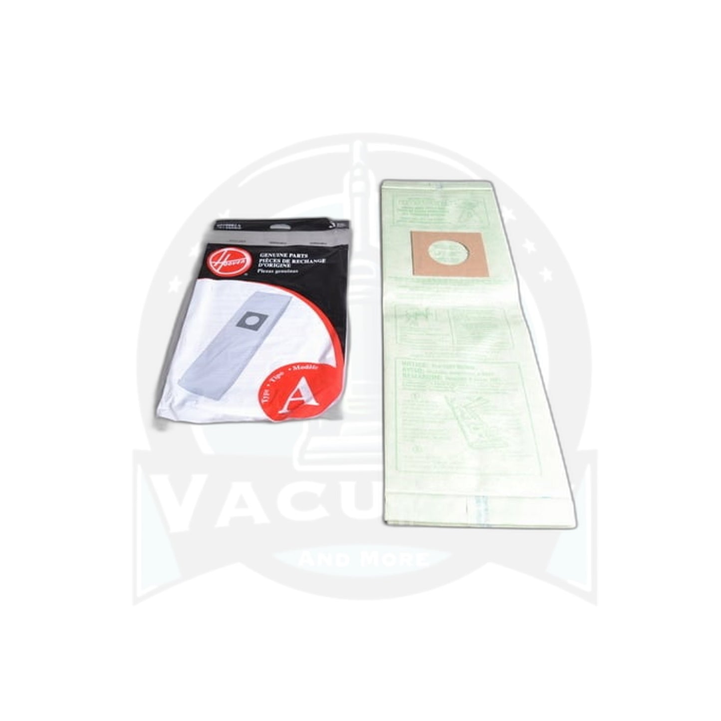 Hoover Type A Top Fill Upright Paper Bags - 3 Pack - Hoover
