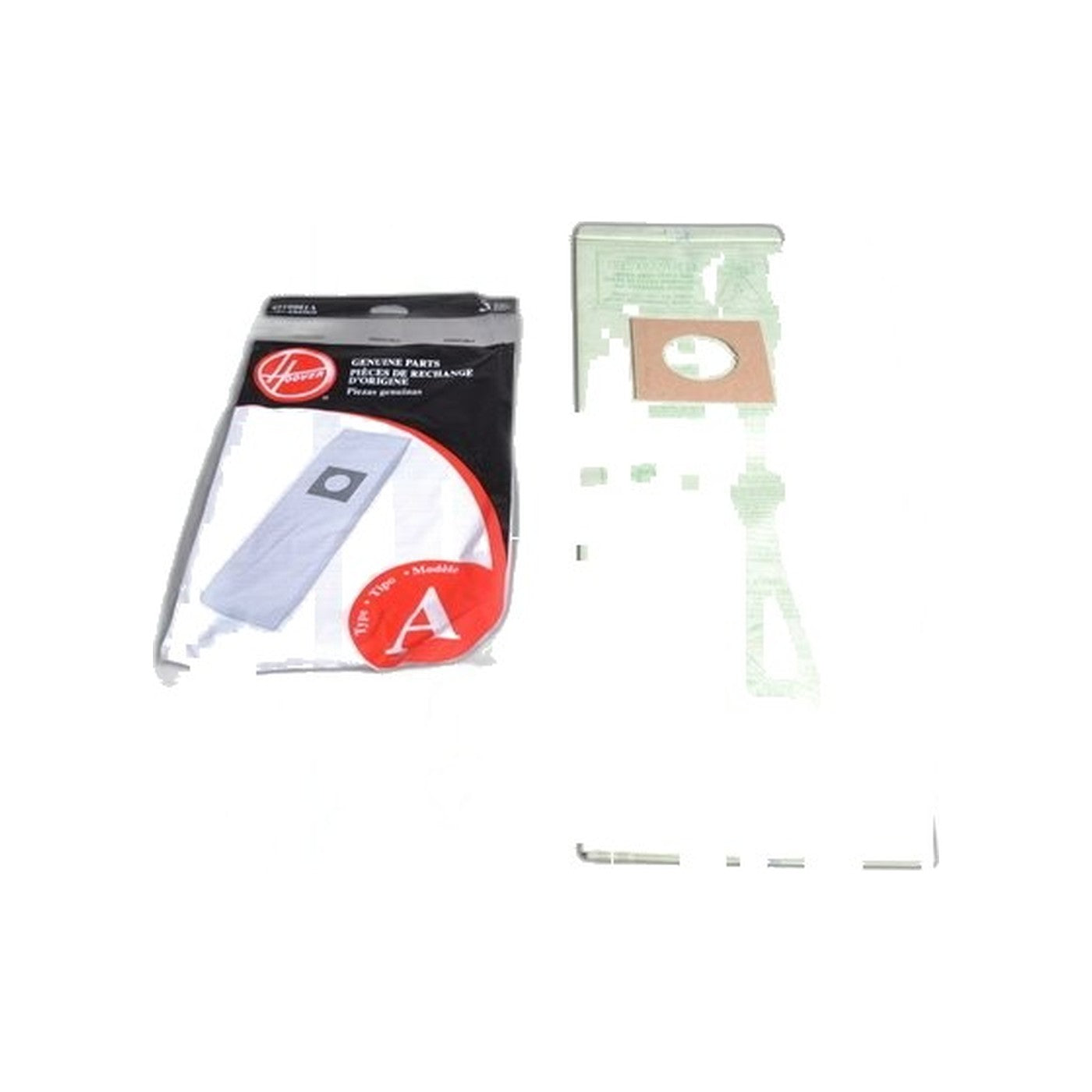 Hoover Type A Top Fill Upright Paper Bags - 3 Pack