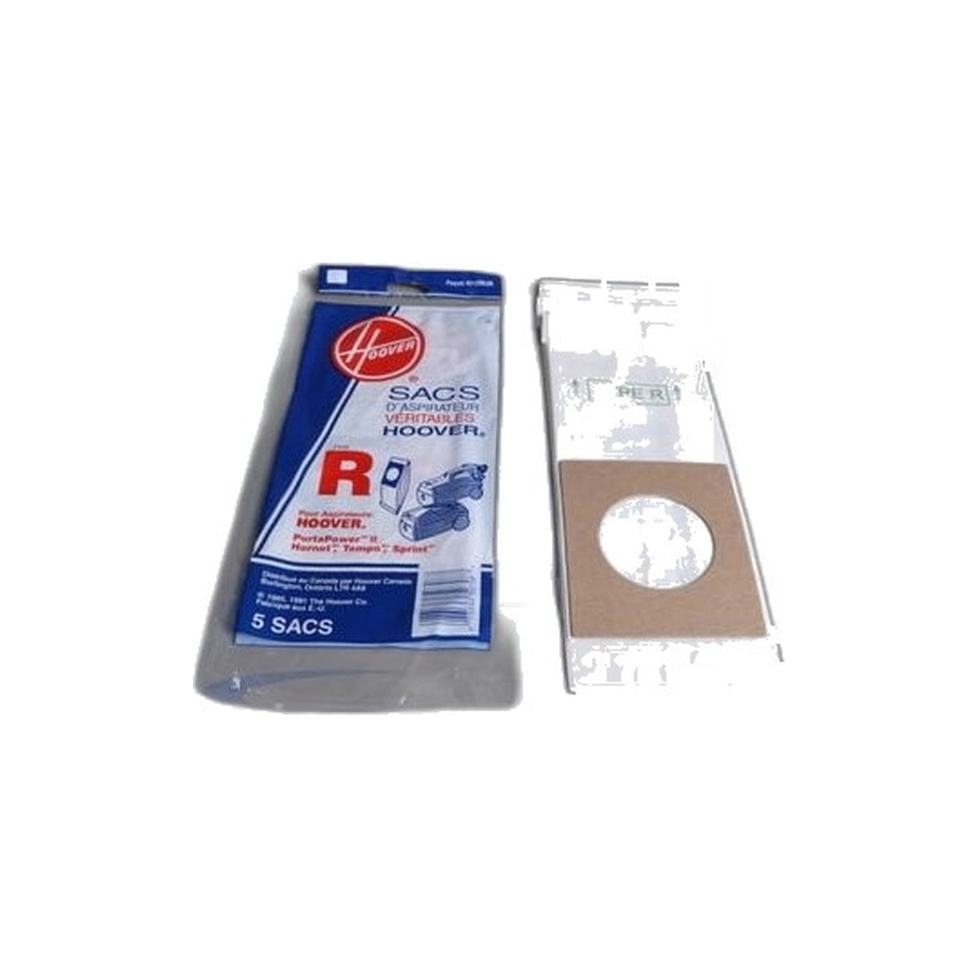 Hoover R Sprint Tempo Canister Paper Bags - 5 Pack