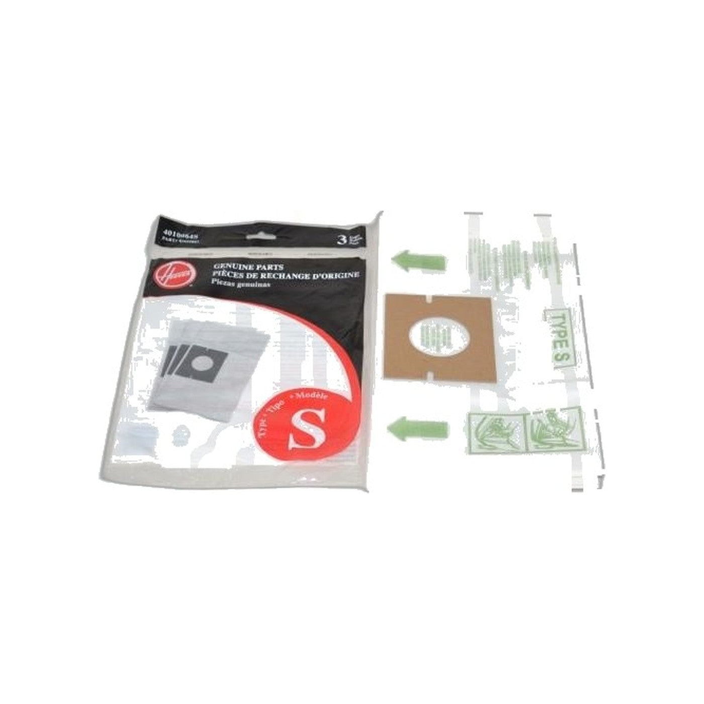 Hoover S Futura Spectrum Canister Paper Bags - 3 Pack
