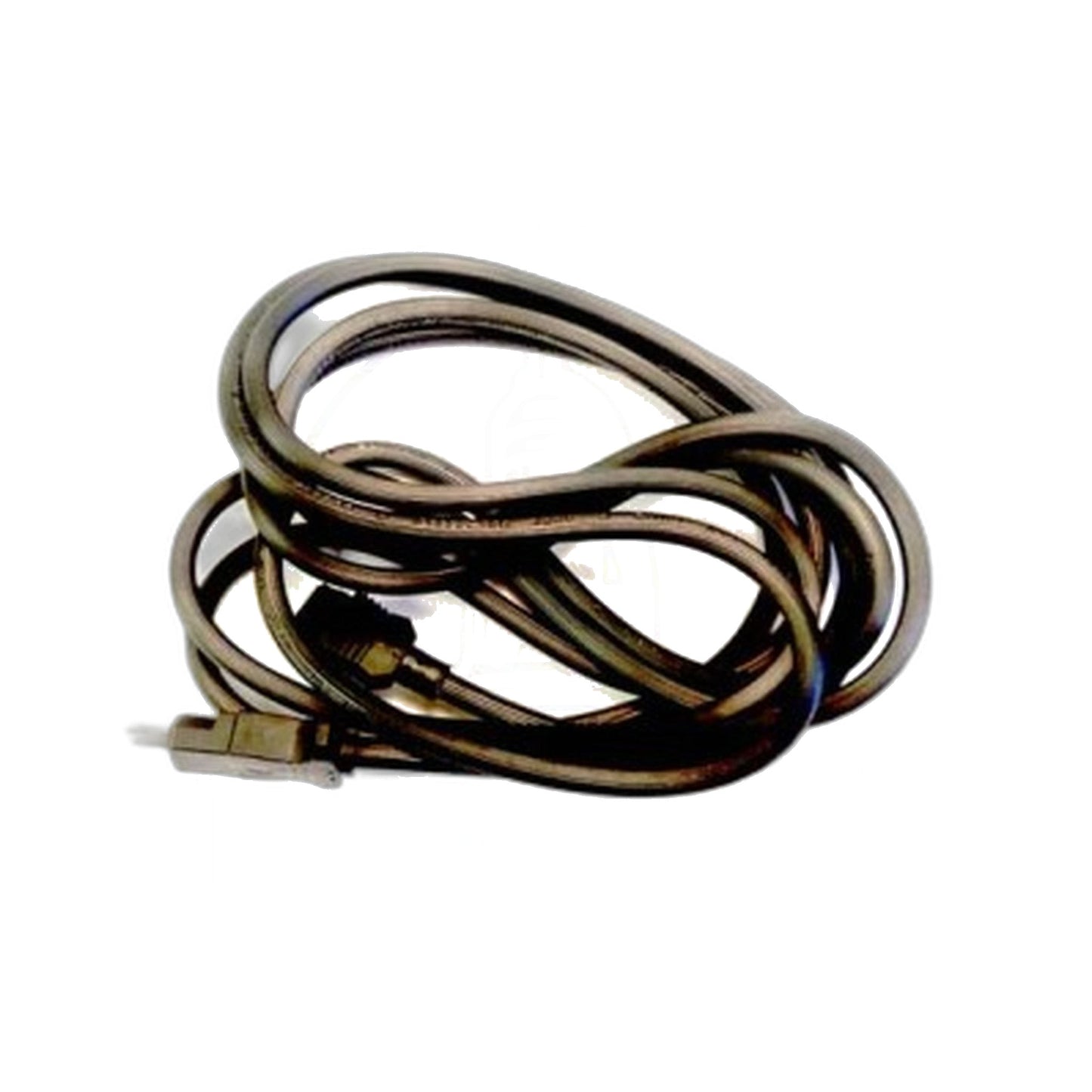 Fitall 96 in. Pigtail Cord, Male/Female, Black