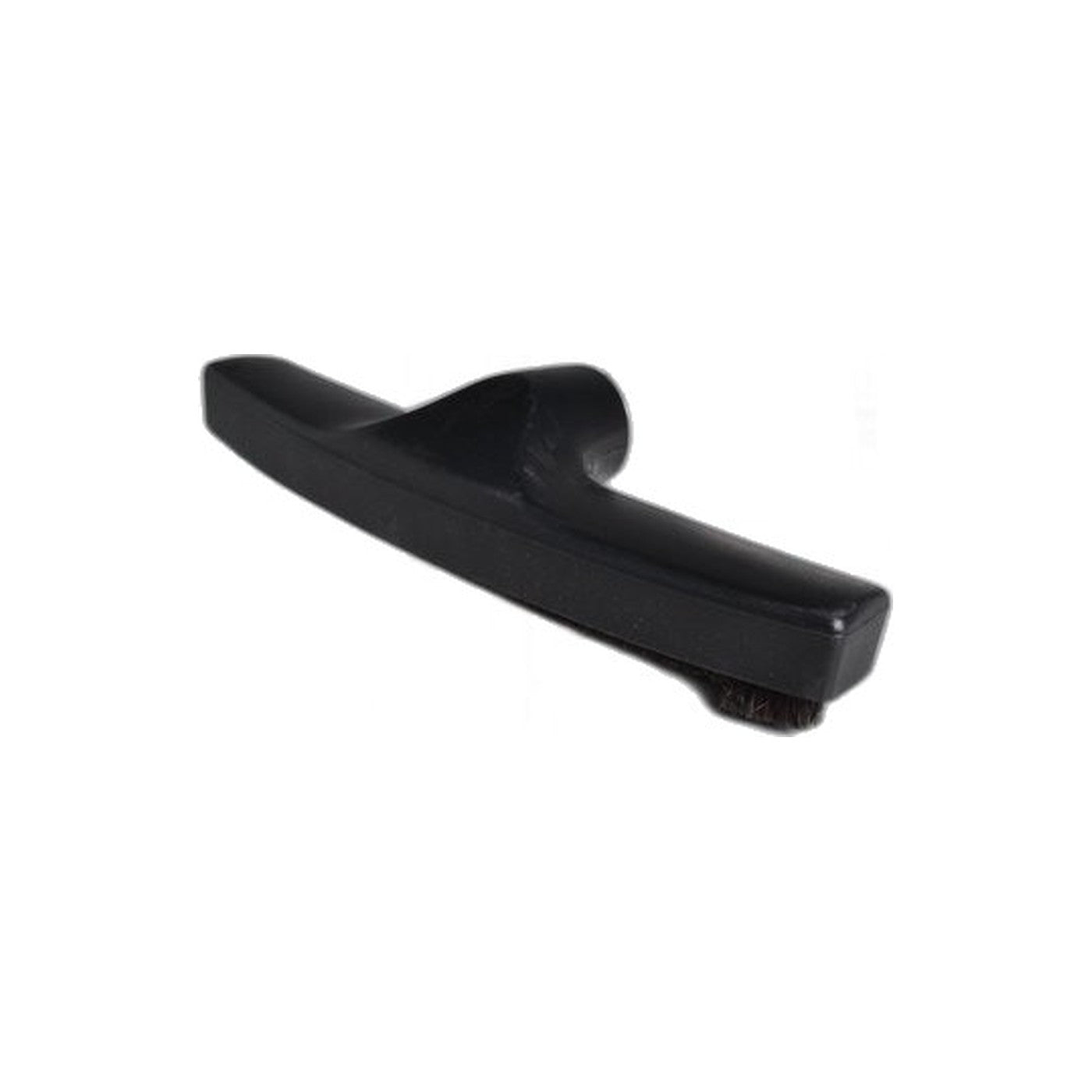 Filter Queen 10-Inch Floor Brush with Curved Elbow - Black