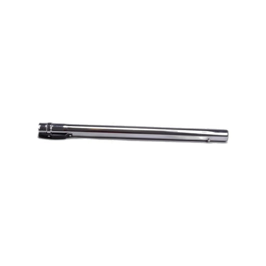 Hoover One-Piece Chrome Metal Wand with Button Lock Pin - Canister Models