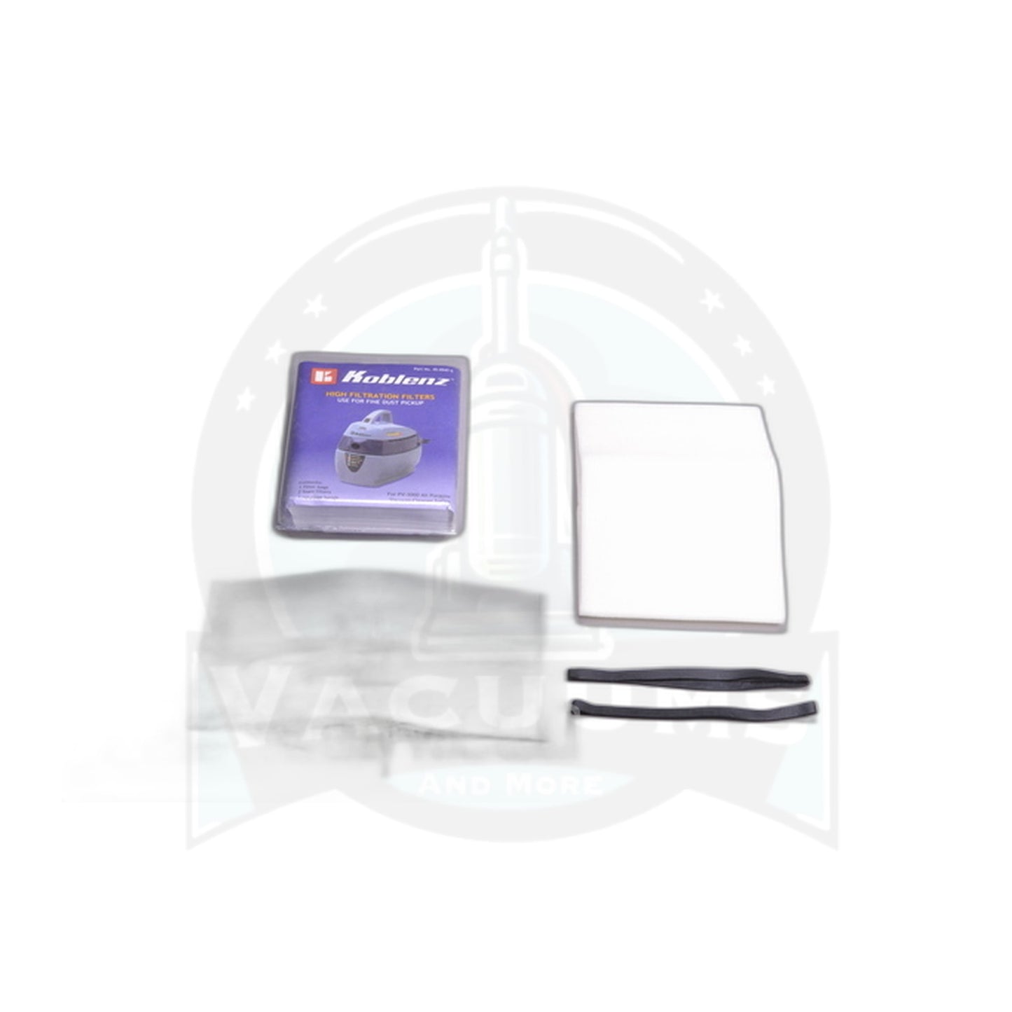 Koblenz WD-330 PV3000 Wet/Dry Paper Filter Bags, 3-Pack