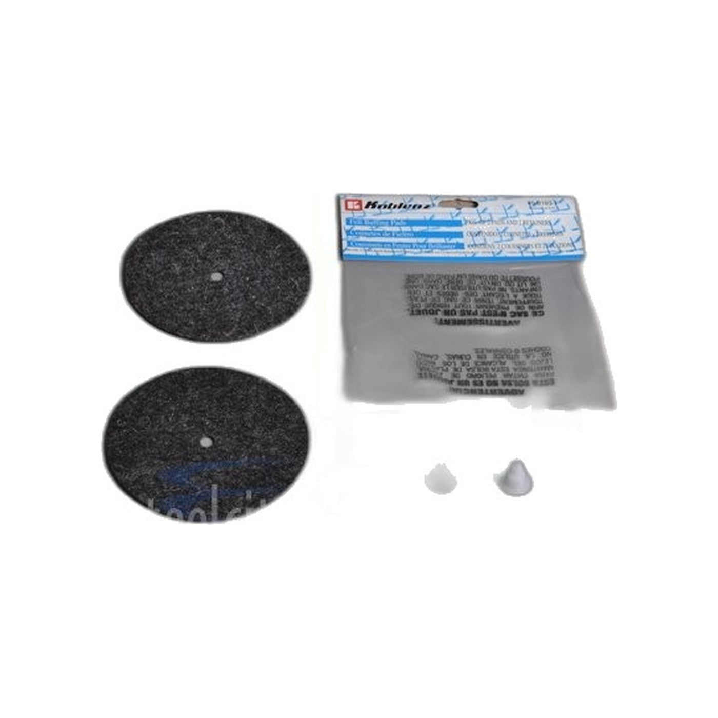6" Felt Buffing Pads - Koblenz / Regina / Kenmore, Pair
