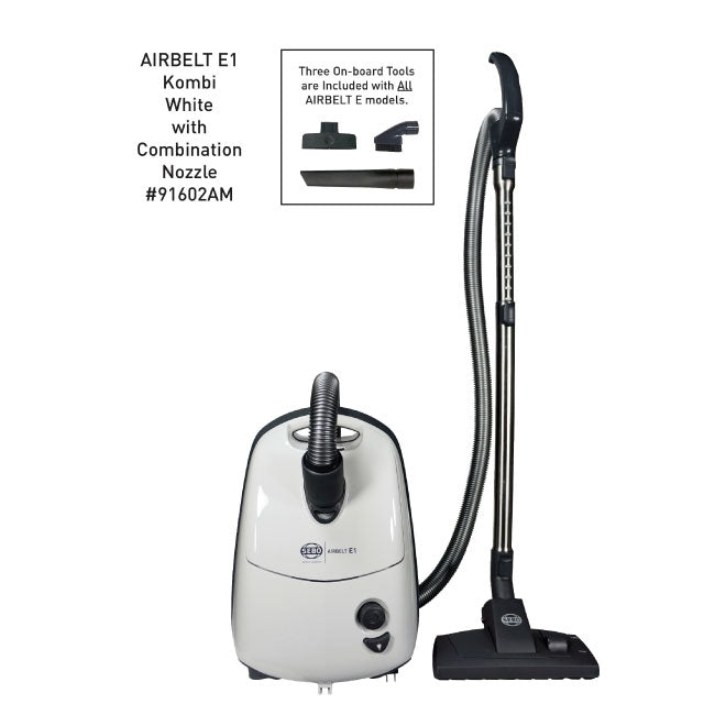 AIRBELT E1 Kombi, with combination nozzle-8351GS (white) - SEBO