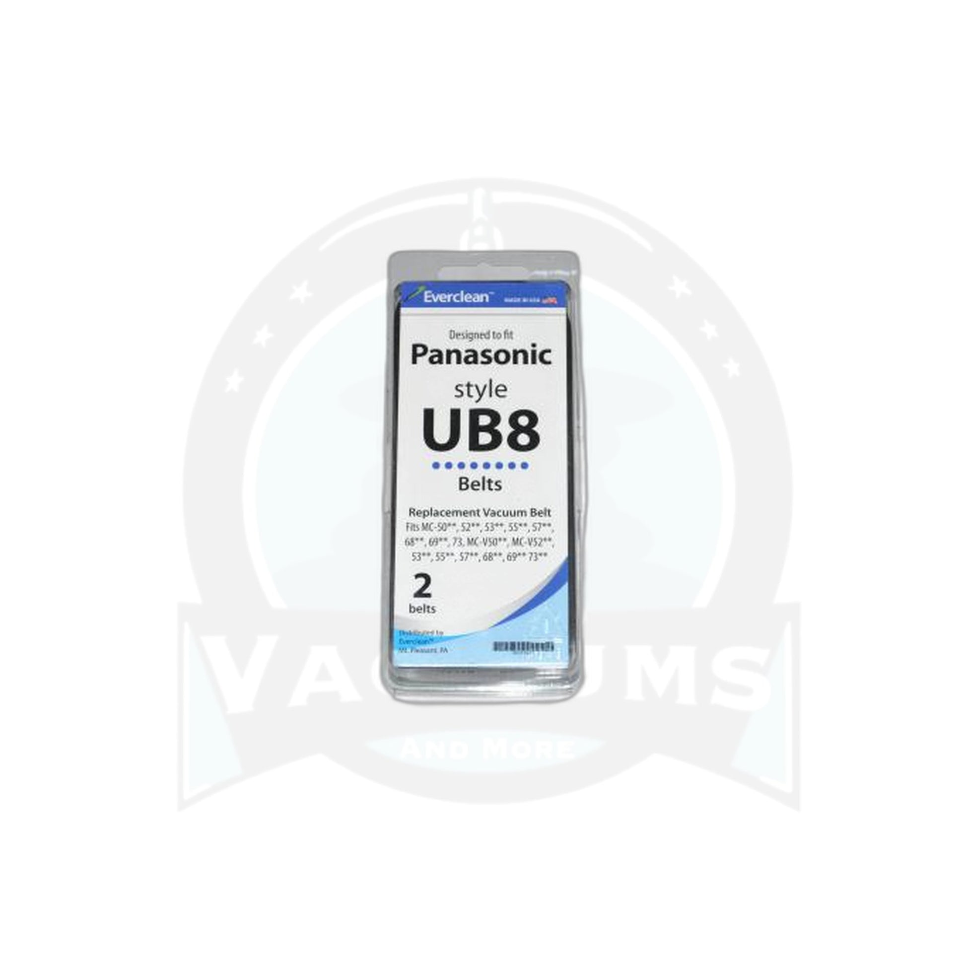 Panasonic UB8 Flat Belt 2-Pack for 5700 and 6000 Series - Panasonic
