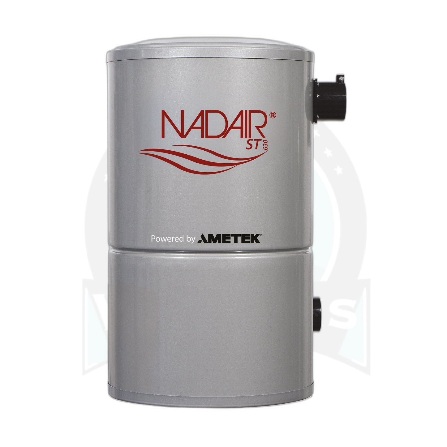 Nadair ST-600-18B Top-Fill Bagged Central Vacuum, 600 AW, 2,500 Sq Ft