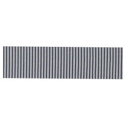 AIRBELT Textile, for D, K, and C, with 6048GS and 8034GS clips (black/silver, stripes) - SEBO