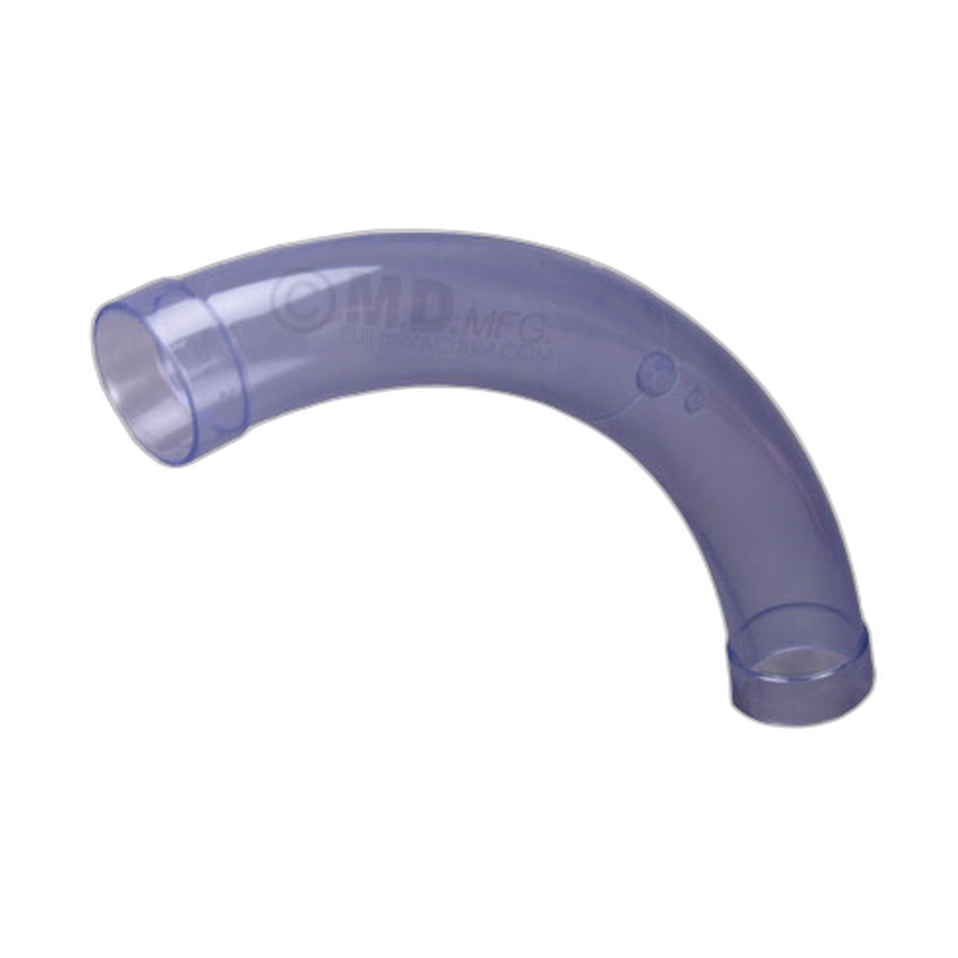 Hide-A-Hose 90 Degree Elbow, Clear Demonstration Fitting